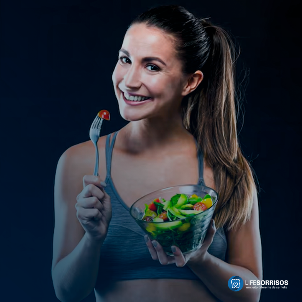 relação da dieta e da nutrição com sua saúde bucal